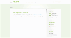 Desktop Screenshot of fabapps.com